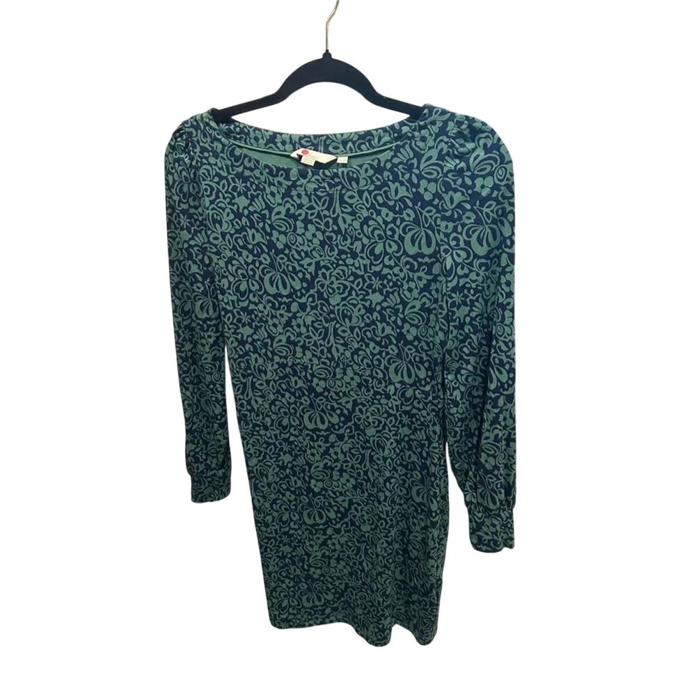 Boden Floral Print Long Sleeve Dress 6P